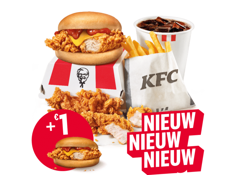 meal deal extra nieuw bij kfc
