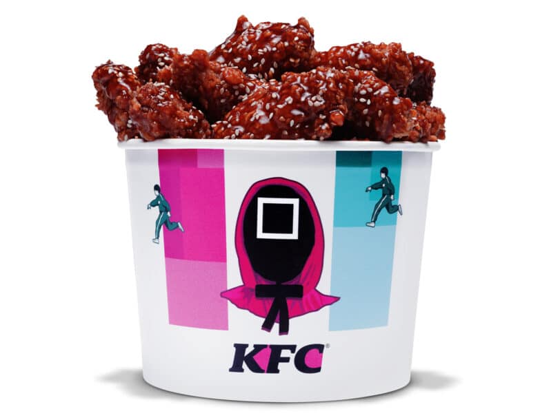 korean hot wings bucket