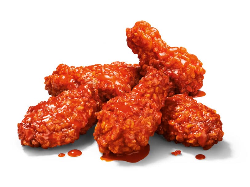 Zinger Dunked Hot Wings